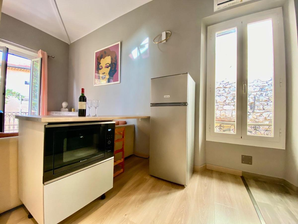 Lovely & Sunny Loft Heart Of Nice With A/C! ภายนอก รูปภาพ